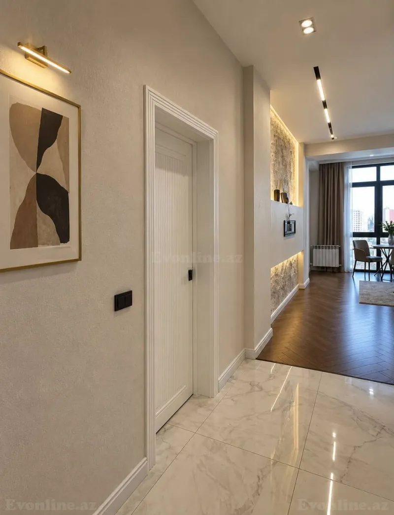 Kirayə verilir 2 otaqlı Mənzil Yeni tikili 80 m² Qara Qarayev m. - şəkil 2