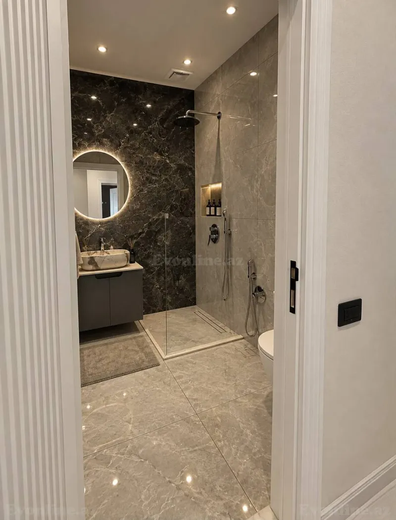 Kirayə verilir 2 otaqlı Mənzil Yeni tikili 80 m² Qara Qarayev m. - şəkil 5