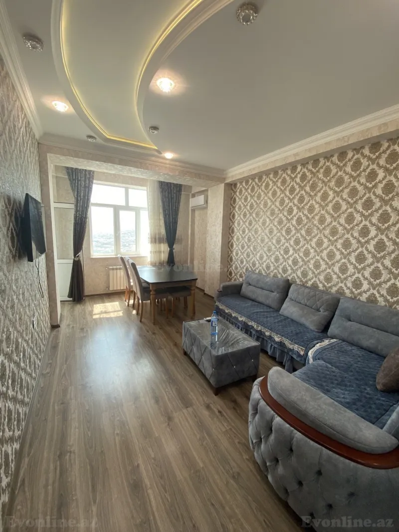 Kirayə verilir 2 otaqlı Mənzil Yeni tikili 60 m² Xırdalan