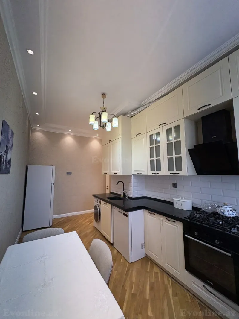 Satılır 3 otaqlı Mənzil Yeni tikili 90 m² Nəsimi r. - şəkil 3