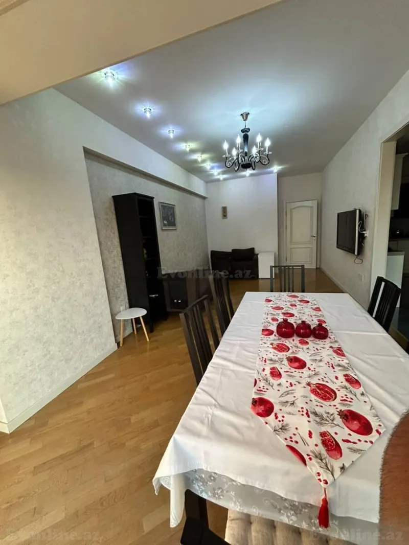 Kirayə verilir 4 otaqlı Mənzil Yeni tikili 140 m² Xətai r. - şəkil 3