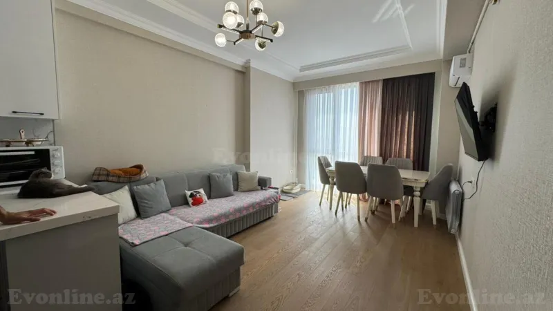 2 otaqlı Mənzil 48 m² İnşaatçılar m. Satılır