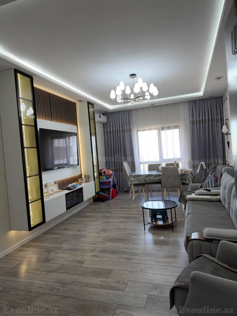 Satılır 3 otaqlı Mənzil Yeni tikili 85 m² 4-cü mikrorayon - şəkil 2