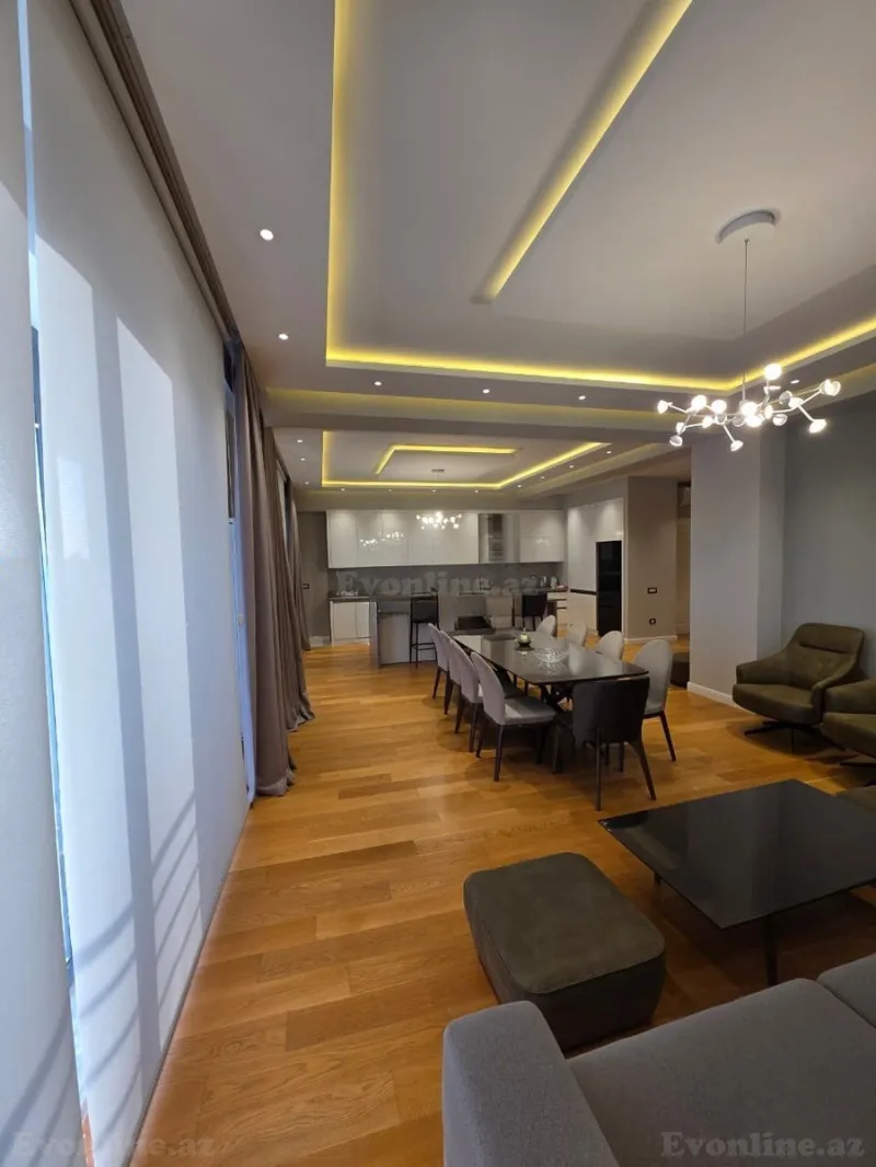 Kirayə verilir 4 otaqlı Mənzil Yeni tikili 205 m² Ağ şəhər - şəkil 2