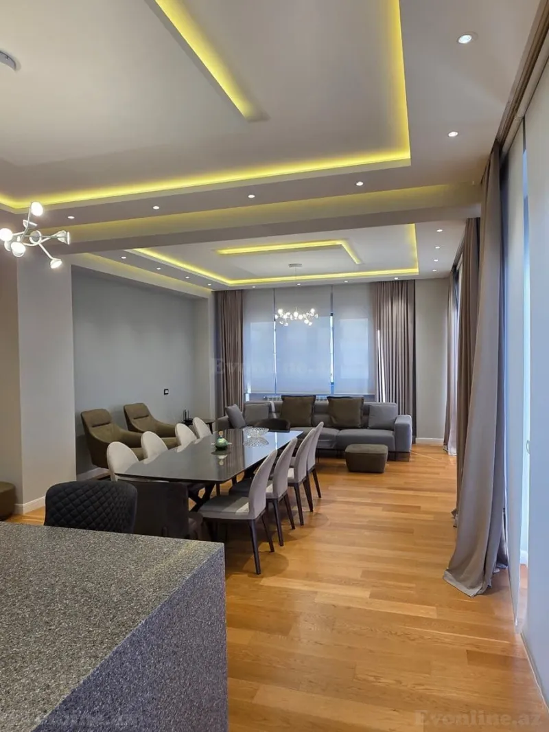 Kirayə verilir 4 otaqlı Mənzil Yeni tikili 205 m² Ağ şəhər - şəkil 5