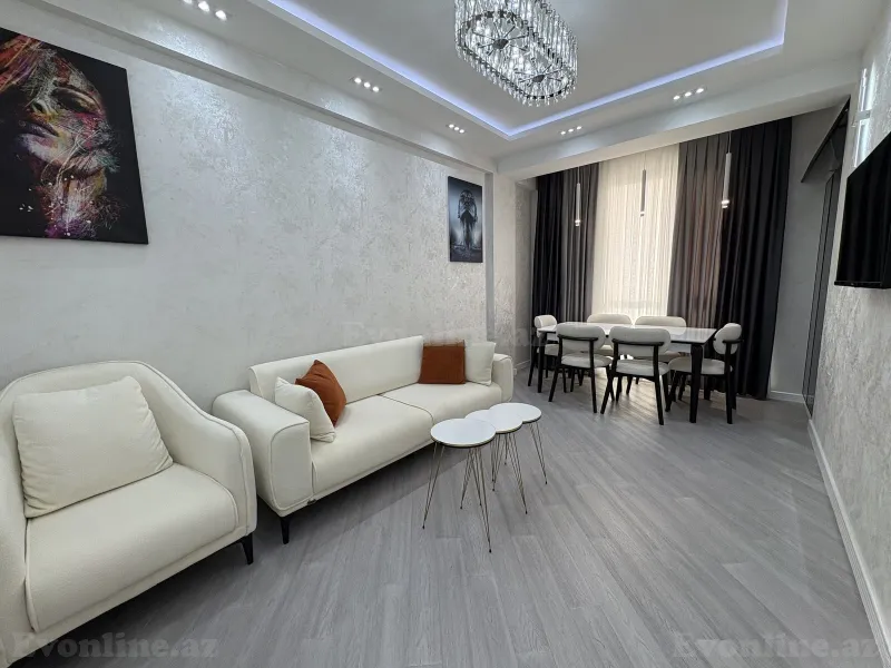 Kirayə verilir 2 otaqlı Mənzil Yeni tikili 52 m² Binəqədi - şəkil 16