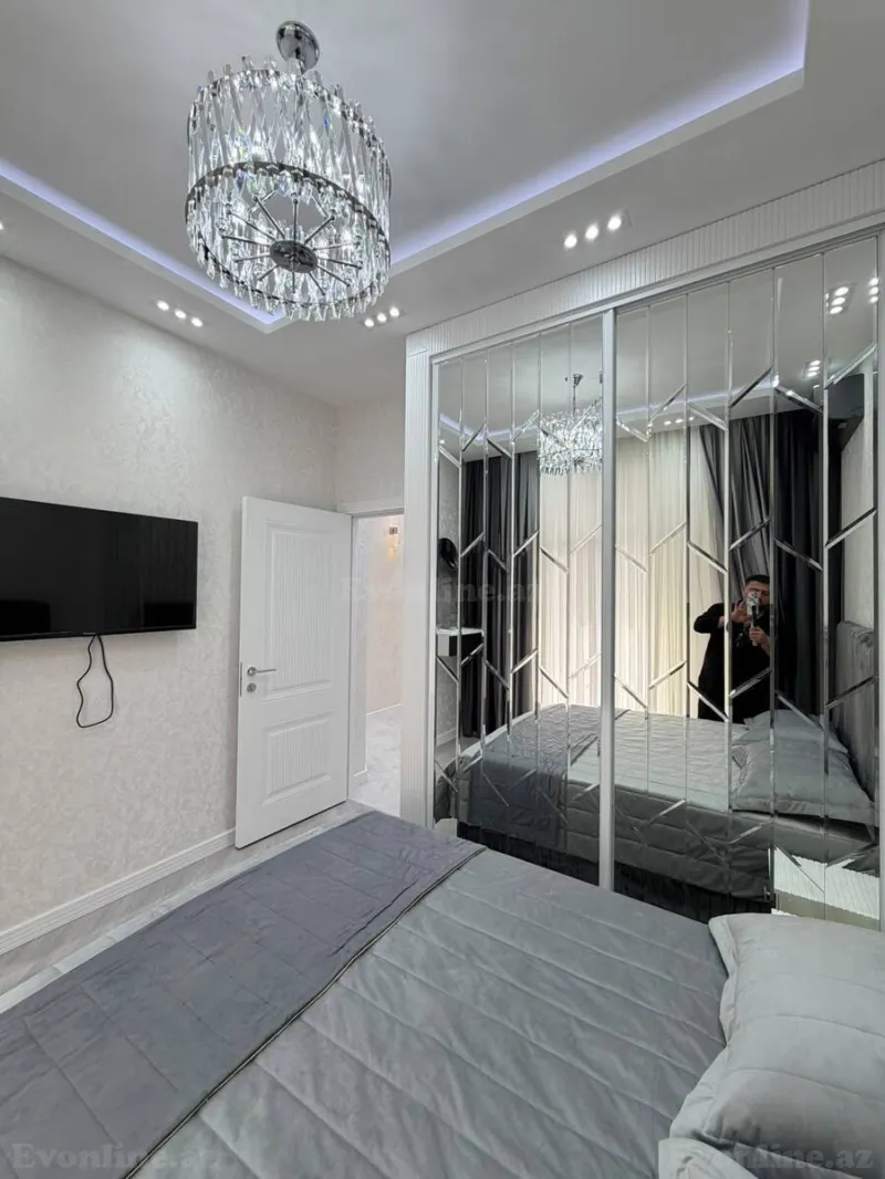 Satılır 2 otaqlı Mənzil Yeni tikili 52 m² Dərnəgül m. - şəkil 3
