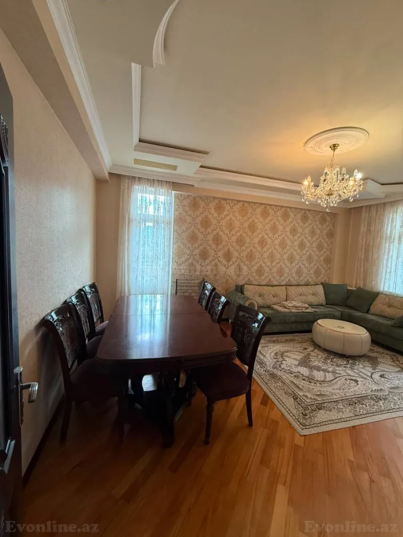 Kirayə verilir 3 otaqlı Mənzil Yeni tikili 125 m² Nizami m. - şəkil 2