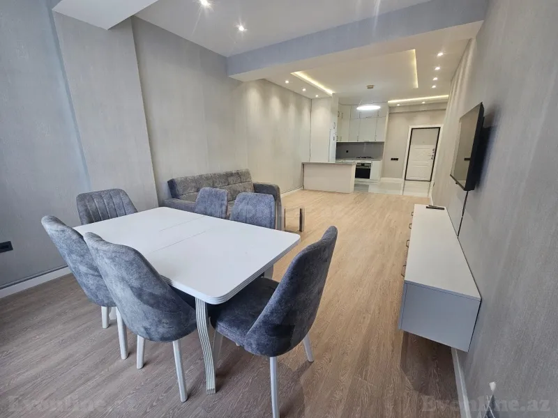 Kirayə verilir 2 otaqlı Mənzil Yeni tikili 80 m² Xətai r. - şəkil 2