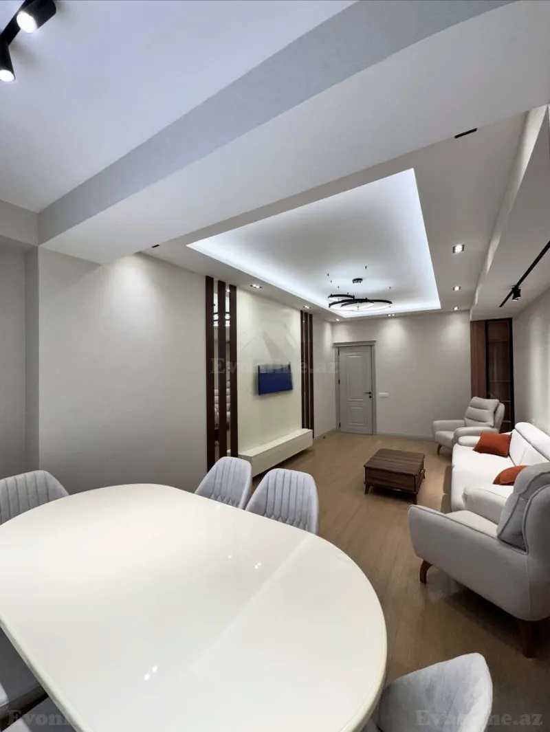 Kirayə verilir 2 otaqlı Mənzil Yeni tikili 70 m² Nəsimi r. - şəkil 2