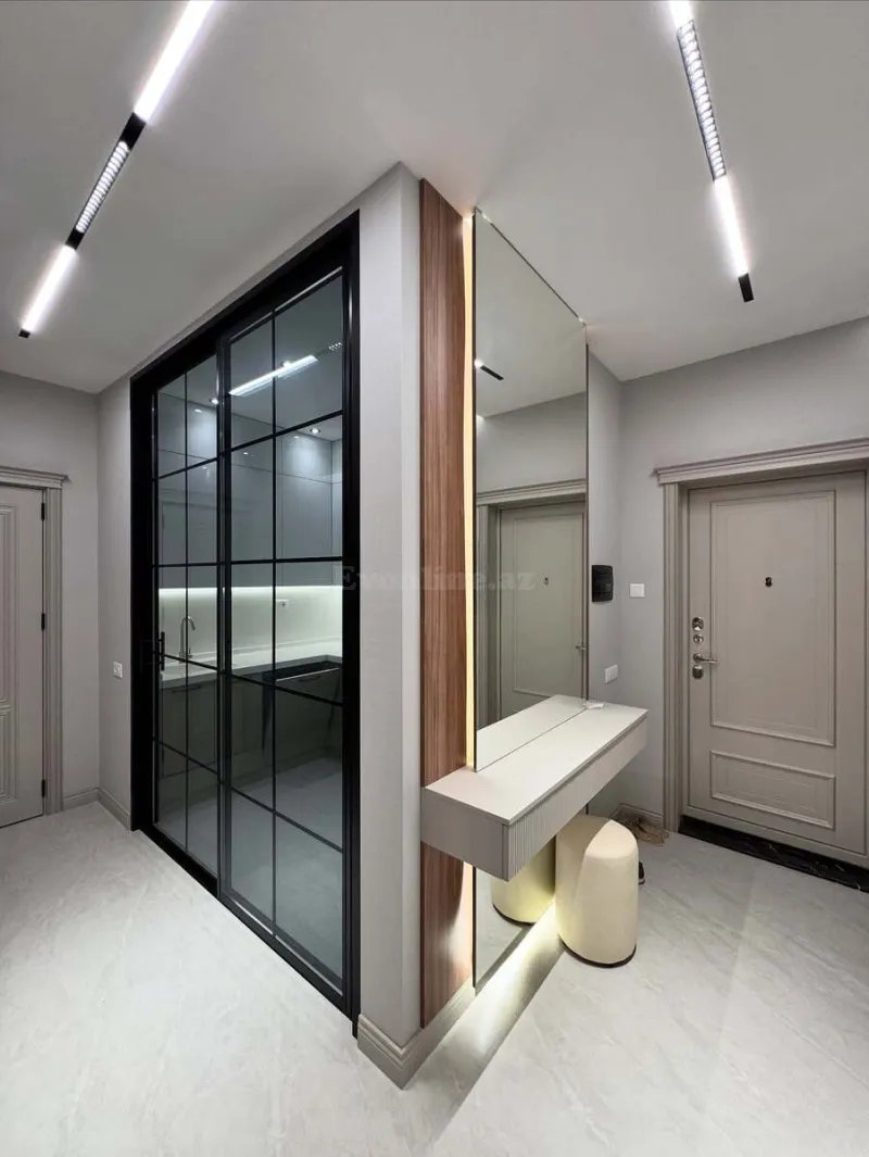 Kirayə verilir 2 otaqlı Mənzil Yeni tikili 70 m² Nəsimi r. - şəkil 3