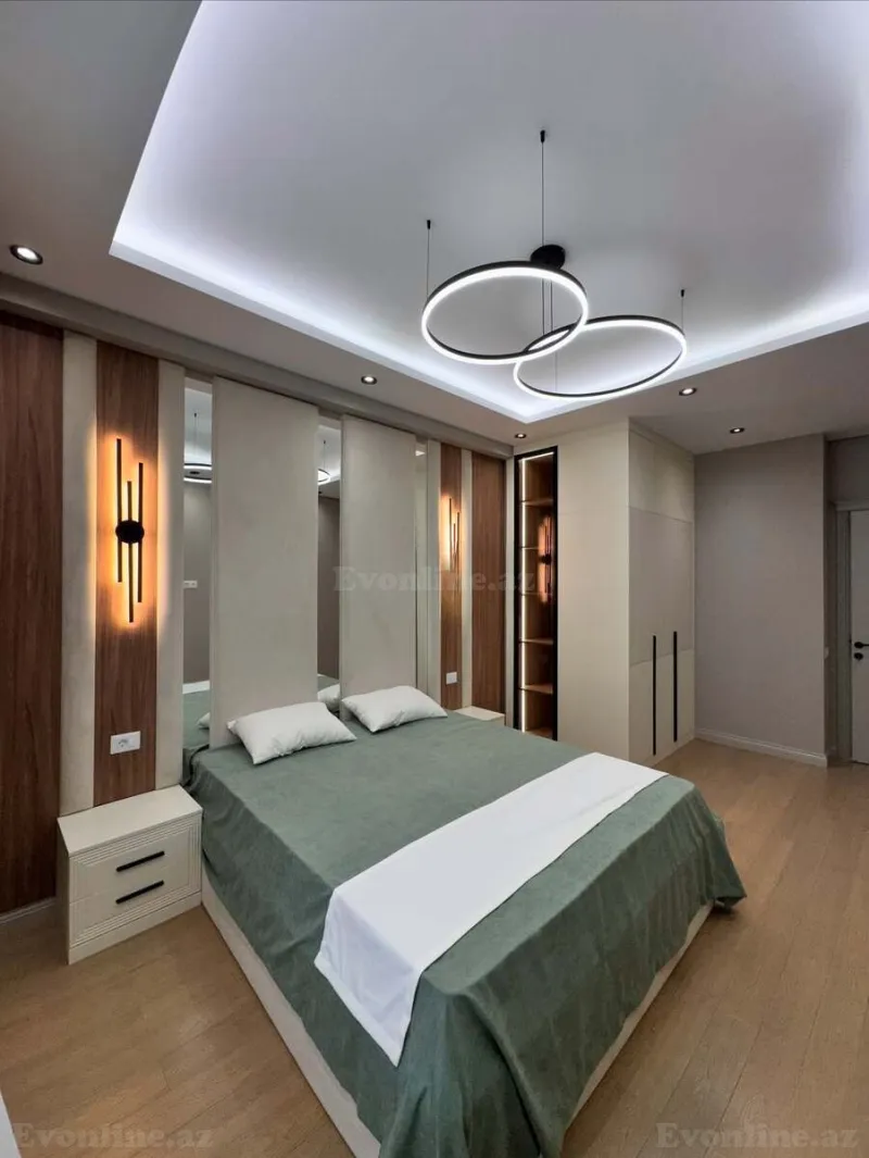 Kirayə verilir 2 otaqlı Mənzil Yeni tikili 70 m² Nəsimi r. - şəkil 6