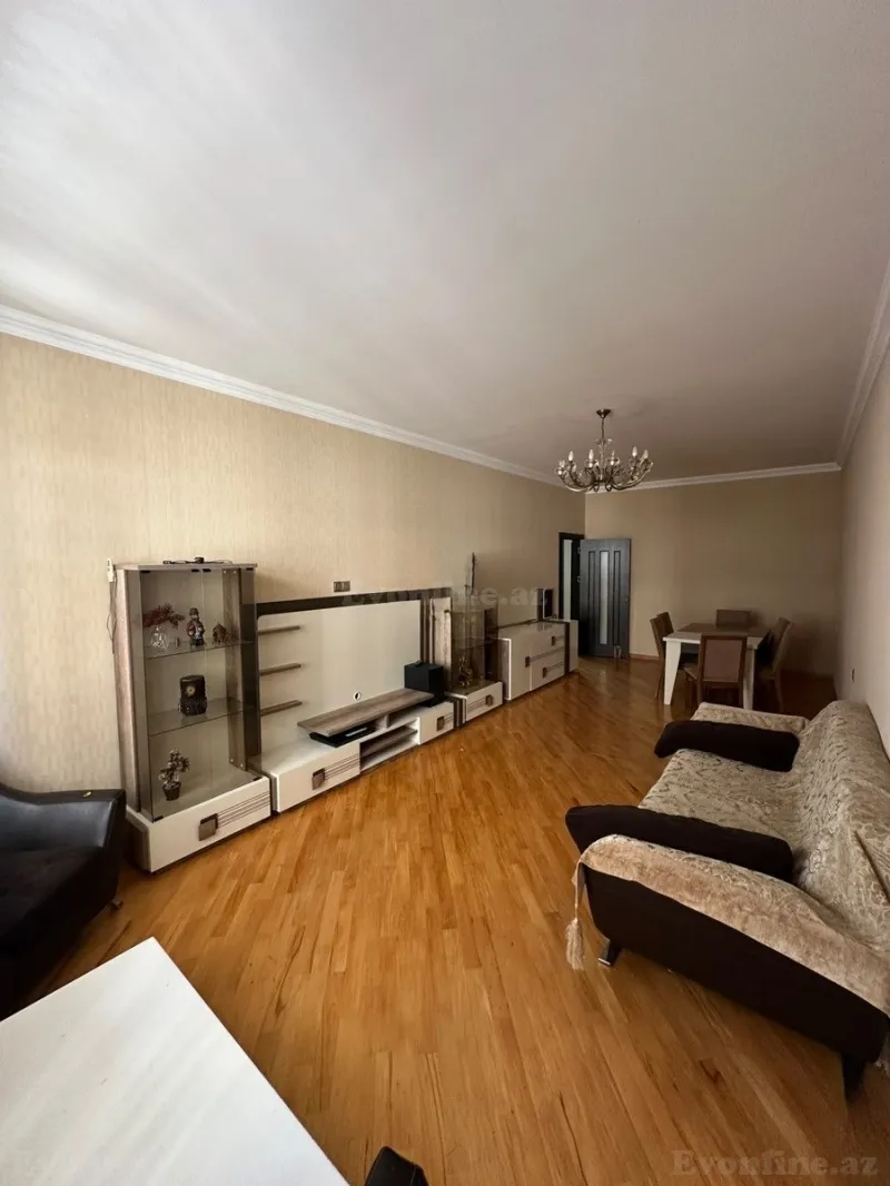 Kirayə verilir 3 otaqlı Mənzil Yeni tikili 140 m² Koroğlu m. - şəkil 3