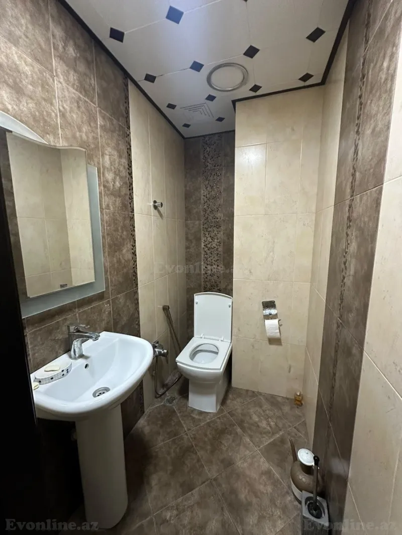 Kirayə verilir 3 otaqlı Mənzil Yeni tikili 140 m² Koroğlu m. - şəkil 10