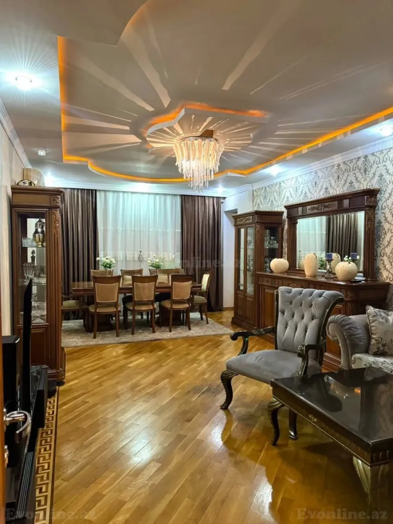 3 otaqlı Mənzil 127 m² Nəsimi m. Satılır