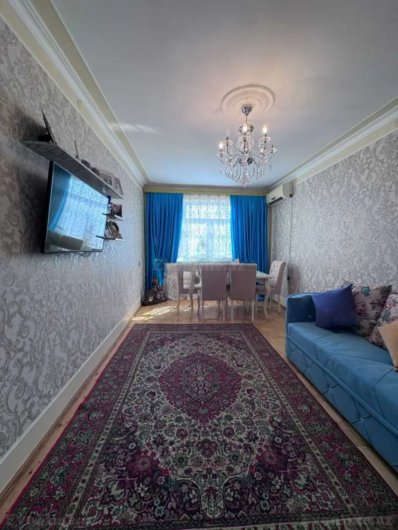Satılır 3 otaqlı Mənzil Köhnə tikili 70 m² Yeni Günəşli - şəkil 5
