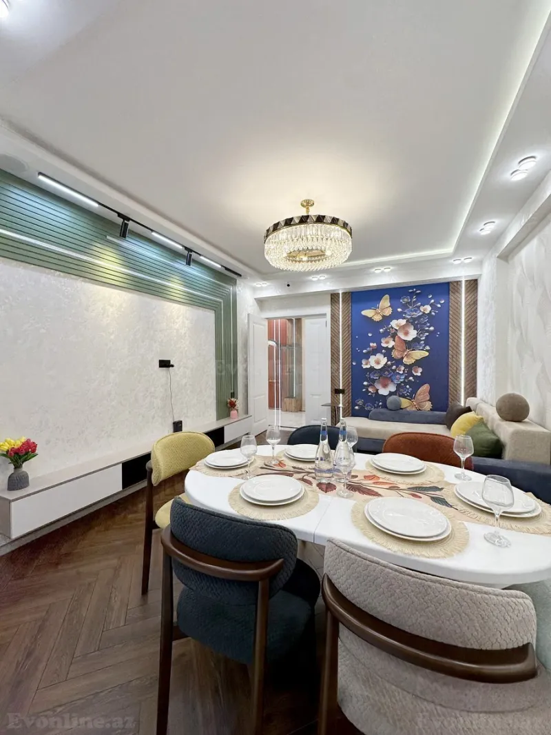 Satılır 3 otaqlı Mənzil Yeni tikili 110 m² Həzi Aslanov - şəkil 3