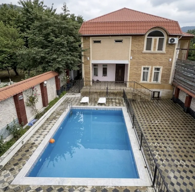 Kirayə verilir 4 otaqlı Həyət evi 180 m² Qəbələ - şəkil 6