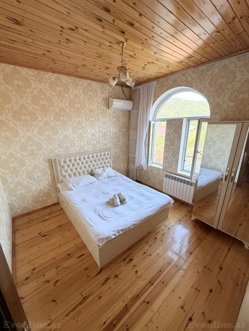 Kirayə verilir 4 otaqlı Həyət evi 180 m² Qəbələ - şəkil 14