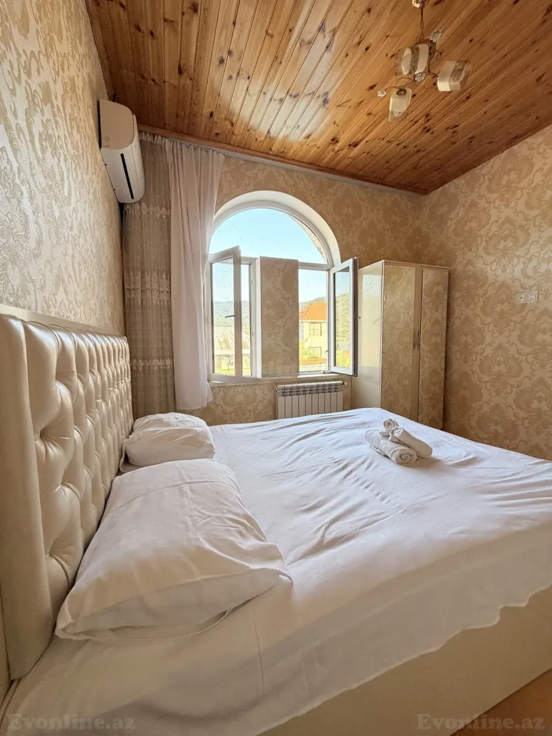 Kirayə verilir 4 otaqlı Həyət evi 180 m² Qəbələ - şəkil 17