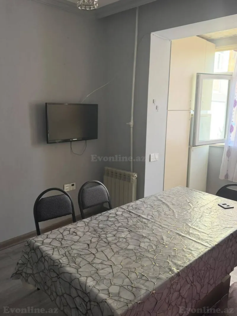 Kirayə verilir 2 otaqlı Mənzil Köhnə tikili 45 m² Həzi Aslanov m. - şəkil 3