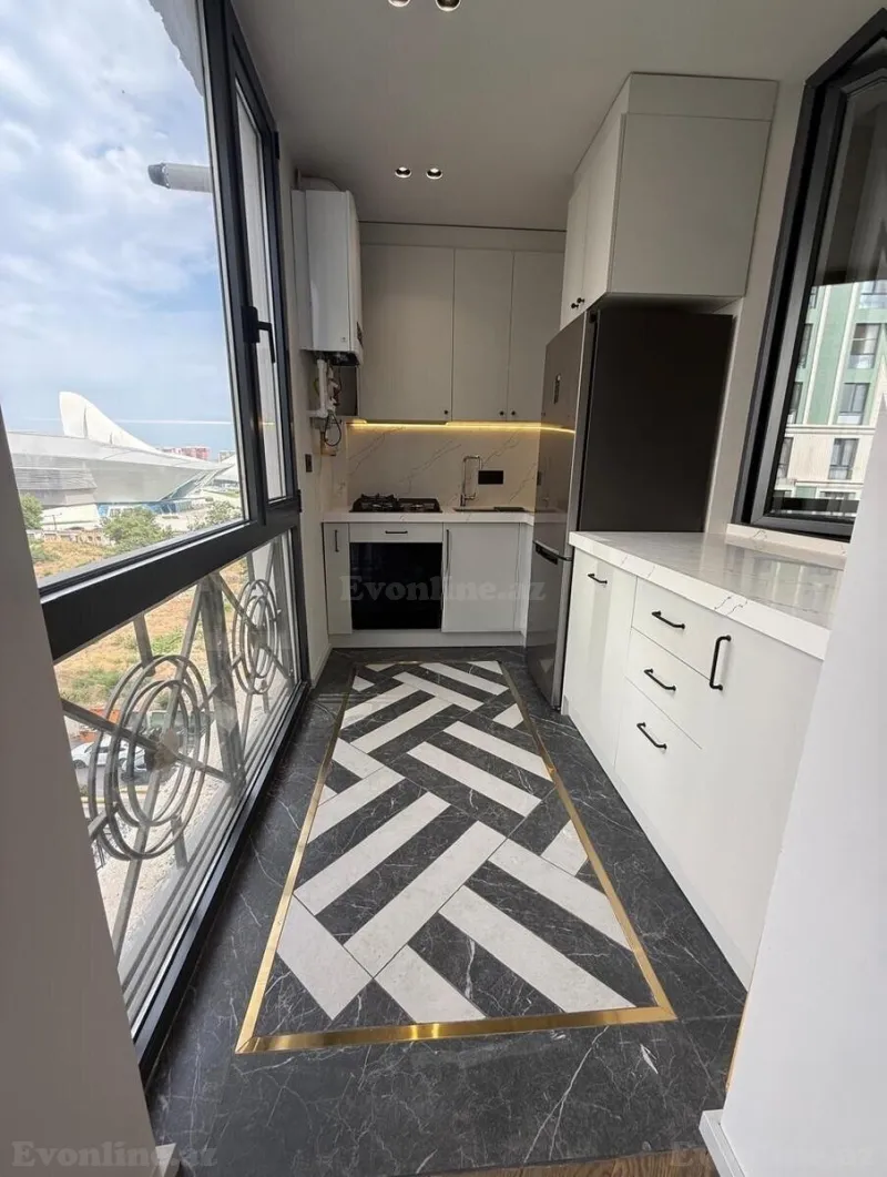 Kirayə verilir 2 otaqlı Mənzil Yeni tikili 80 m² Gənclik m. - şəkil 11
