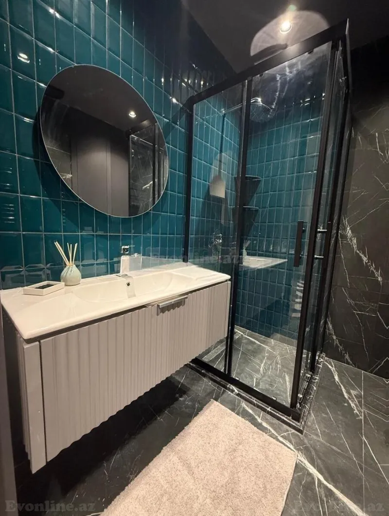 Kirayə verilir 2 otaqlı Mənzil Yeni tikili 80 m² Gənclik m. - şəkil 14