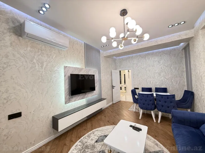 Kirayə verilir 2 otaqlı Mənzil Yeni tikili 70 m² Həzi Aslanov m. - şəkil 2