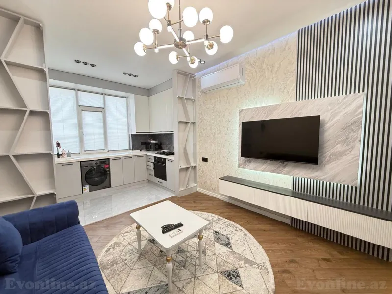 Kirayə verilir 2 otaqlı Mənzil Yeni tikili 70 m² Həzi Aslanov m. - şəkil 3