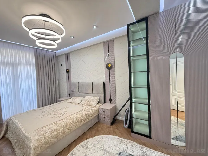 Kirayə verilir 2 otaqlı Mənzil Yeni tikili 70 m² Həzi Aslanov m. - şəkil 4