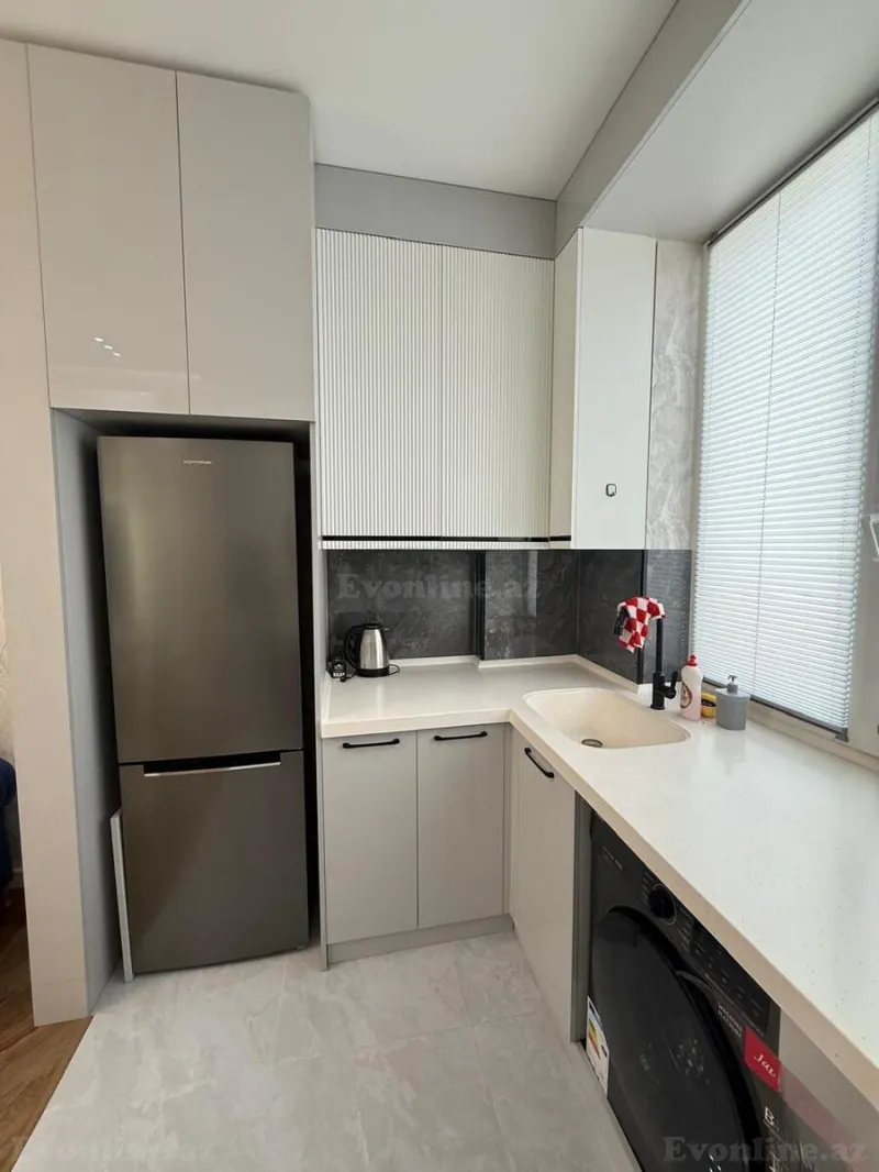 Kirayə verilir 2 otaqlı Mənzil Yeni tikili 70 m² Həzi Aslanov m. - şəkil 14
