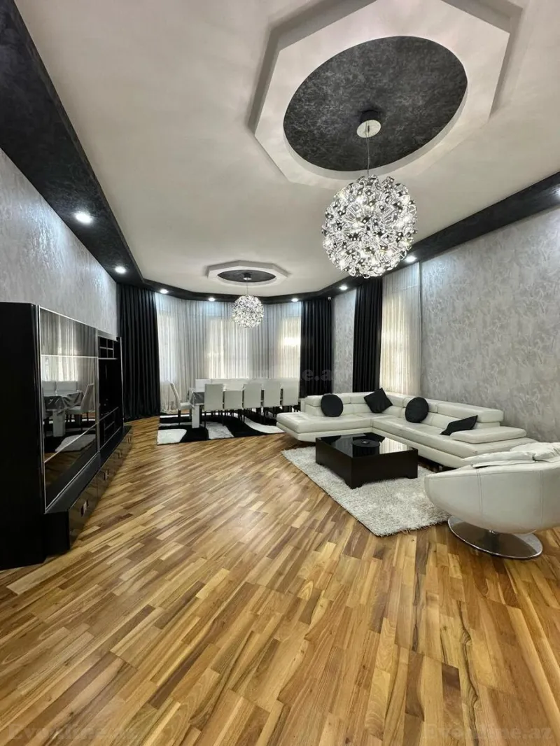 Kirayə verilir 5 otaqlı Həyət evi 400 m² Səbail r. - şəkil 2