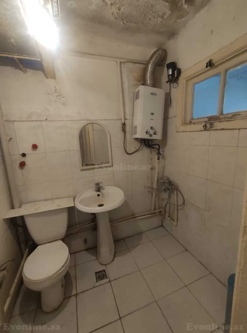Kirayə verilir 1 otaqlı Mənzil Köhnə tikili 35 m² Elmlər Akademiyası m. - şəkil 5