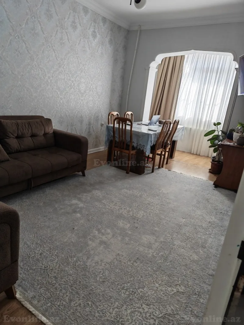 Satılır 2 otaqlı Mənzil Köhnə tikili 60 m² Yeni Günəşli - şəkil 7