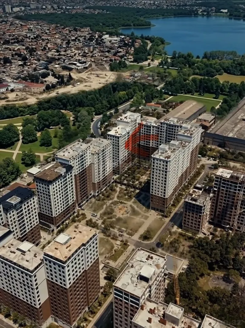 Satılır 1 otaqlı Mənzil Yeni tikili 49 m² Binəqədi - şəkil 2