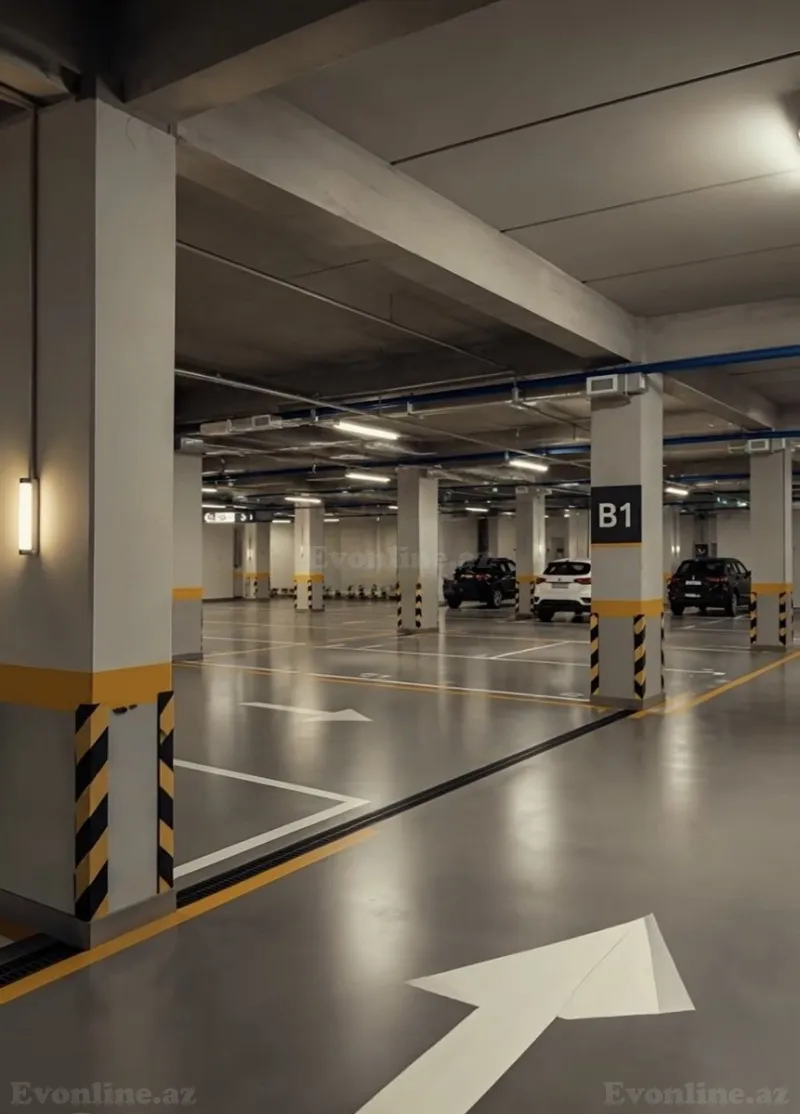 Satılır 1 otaqlı Mənzil Yeni tikili 49 m² Binəqədi - şəkil 5