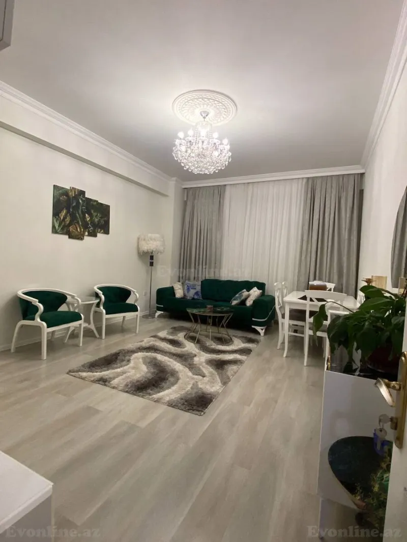 2 otaqlı Mənzil 60 m² Qara Qarayev m. Satılır