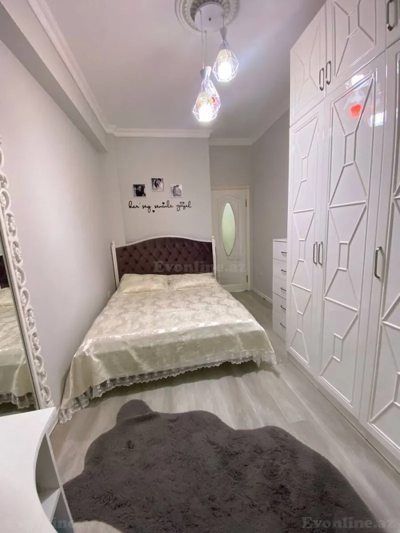 Satılır 2 otaqlı Mənzil Yeni tikili 60 m² Qara Qarayev m. - şəkil 3