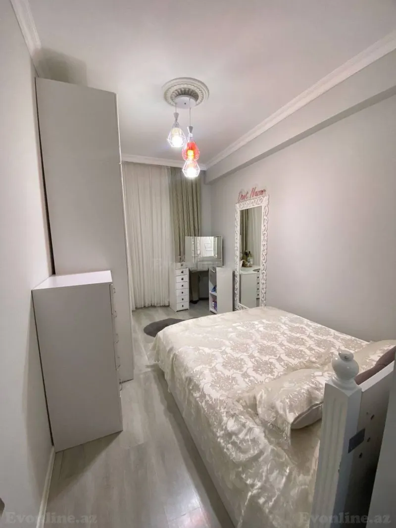 Satılır 2 otaqlı Mənzil Yeni tikili 60 m² Qara Qarayev m. - şəkil 4
