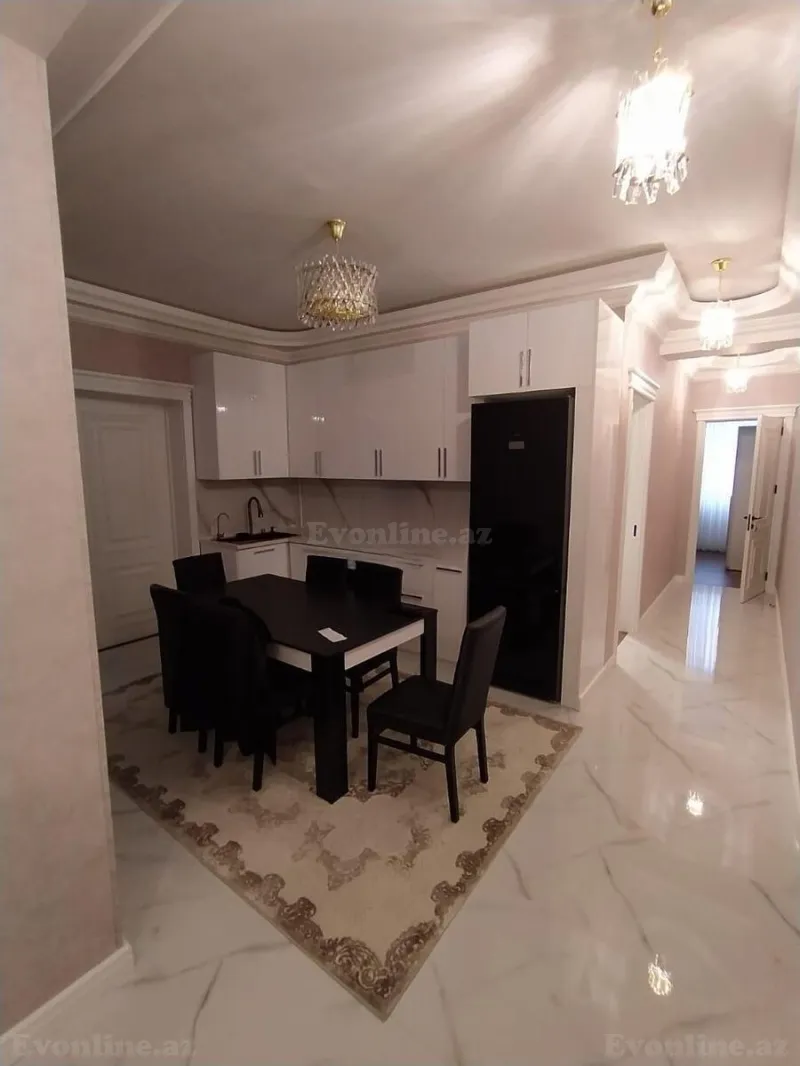 Kirayə verilir 3 otaqlı Mənzil Yeni tikili 120 m² Qara Qarayev m. - şəkil 5