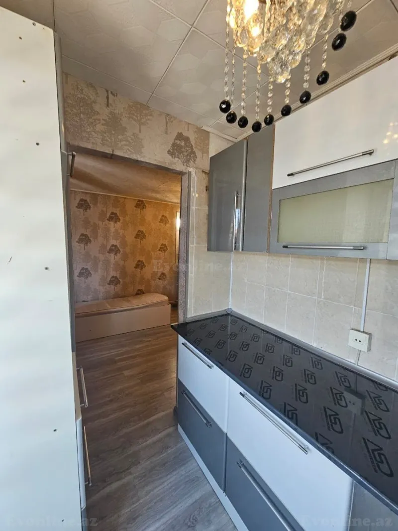 Kirayə verilir 1 otaqlı Mənzil Yeni tikili 50 m² İnşaatçılar m. - şəkil 2