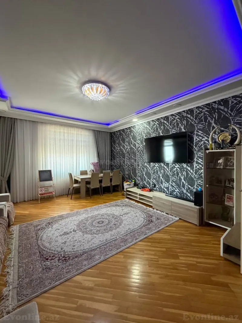 Satılır 3 otaqlı Mənzil Yeni tikili 115 m² Həzi Aslanov - şəkil 2
