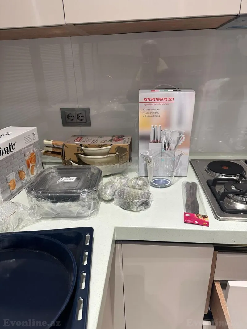 Kirayə verilir 2 otaqlı Mənzil Yeni tikili 75 m² Xətai r. - şəkil 25