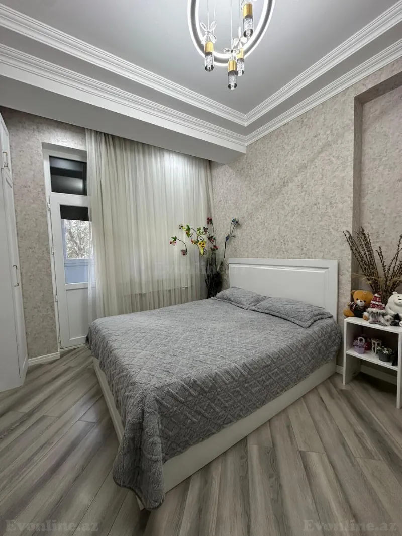 Satılır 3 otaqlı Mənzil Yeni tikili 91 m² Həzi Aslanov m. - şəkil 6