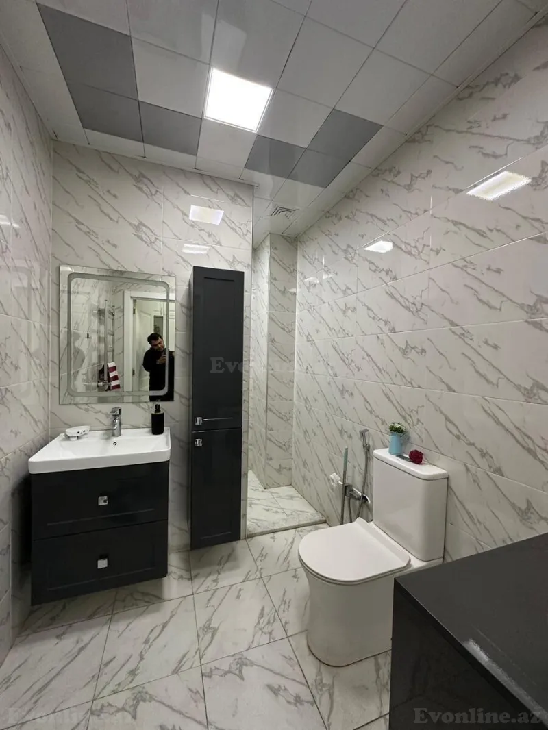 Satılır 3 otaqlı Mənzil Yeni tikili 91 m² Həzi Aslanov m. - şəkil 14