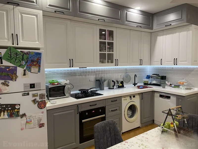 Satılır 3 otaqlı Mənzil Yeni tikili 95 m² İnşaatçılar m. - şəkil 8