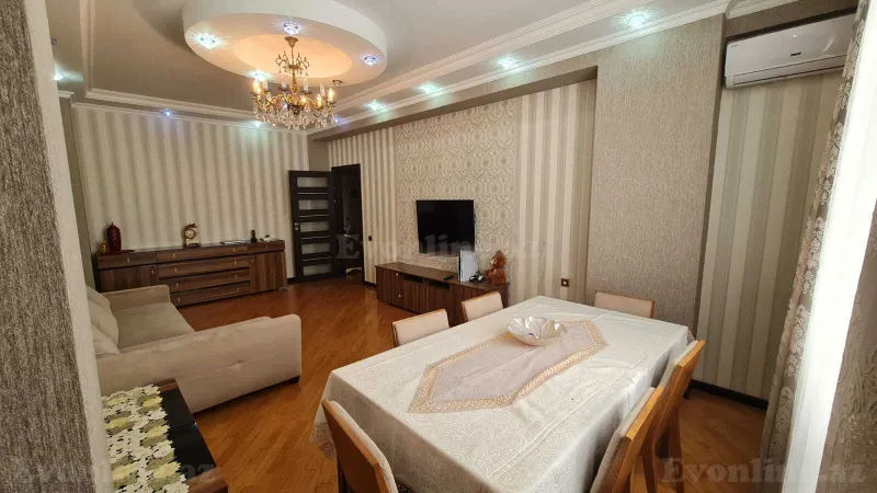 Satılır 2 otaqlı Mənzil Yeni tikili 90 m² Nizami m. - şəkil 3