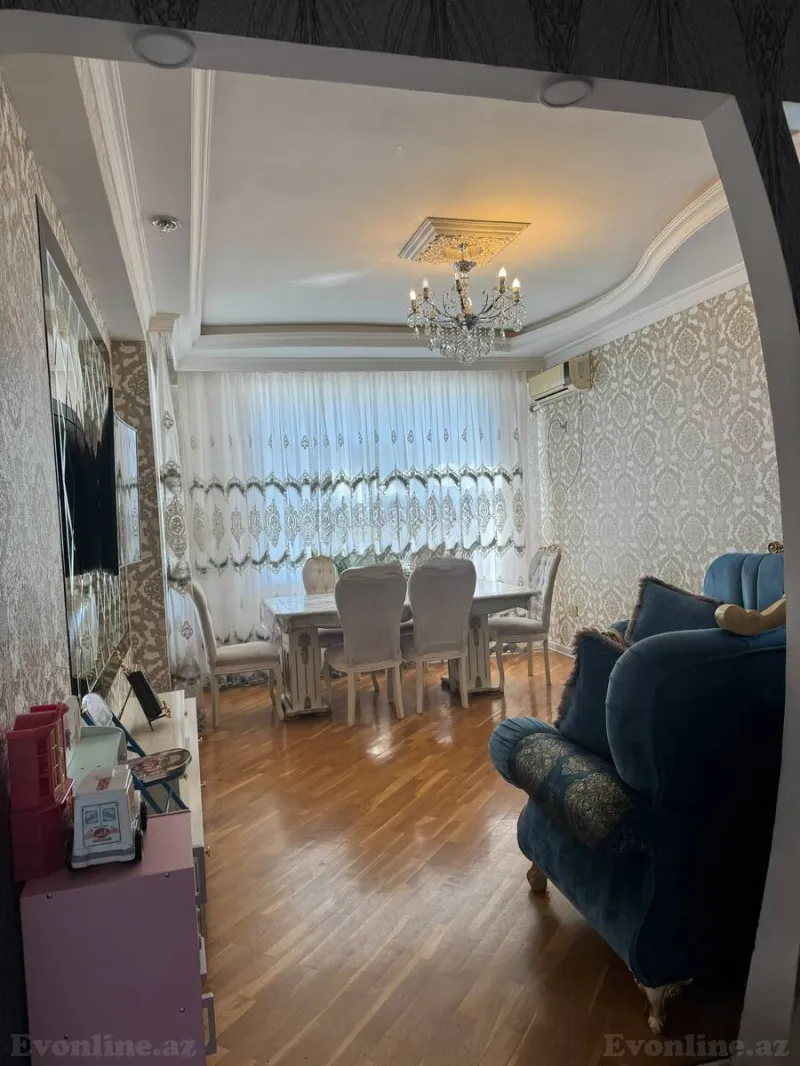 3 otaqlı Mənzil 110 m² Həzi Aslanov m. Kirayə verilir