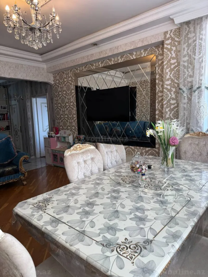 Kirayə verilir 3 otaqlı Mənzil Yeni tikili 110 m² Həzi Aslanov m. - şəkil 3