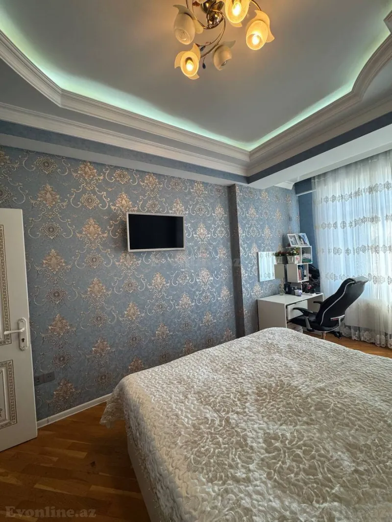 Kirayə verilir 3 otaqlı Mənzil Yeni tikili 110 m² Həzi Aslanov m. - şəkil 8